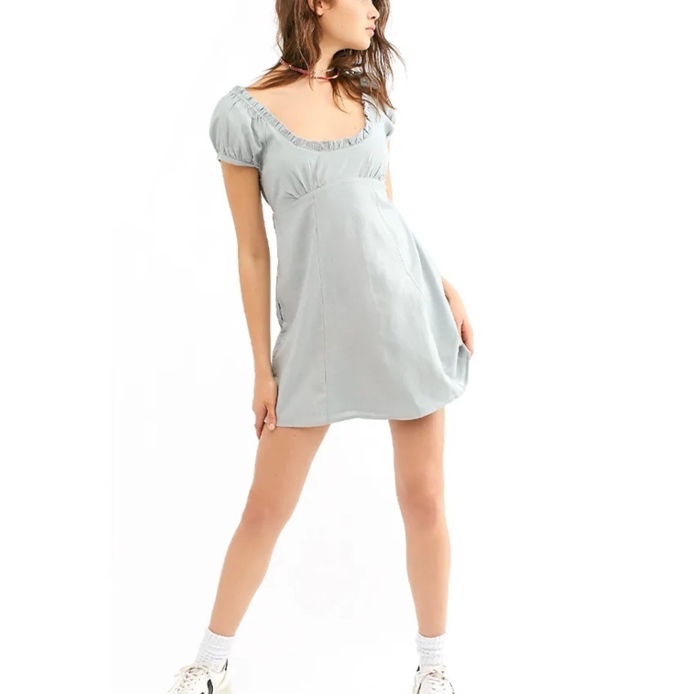 Free People Soaking up the Sun Mini Dress - NWT size Small - Picture 2 of 11